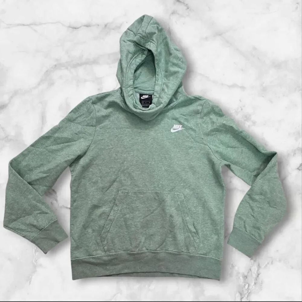 Nike Teal Cowlneck Hoodie Size Medium